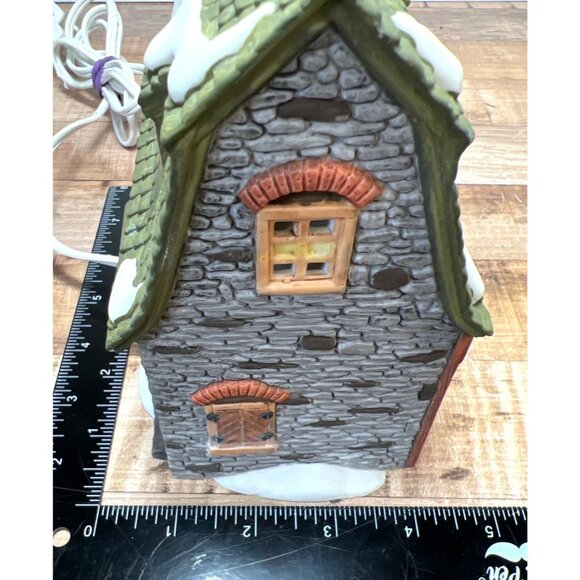 Vintage Department 56 Dickens Village White Horse Bakery Ceramic Building - Picture 7 of 8